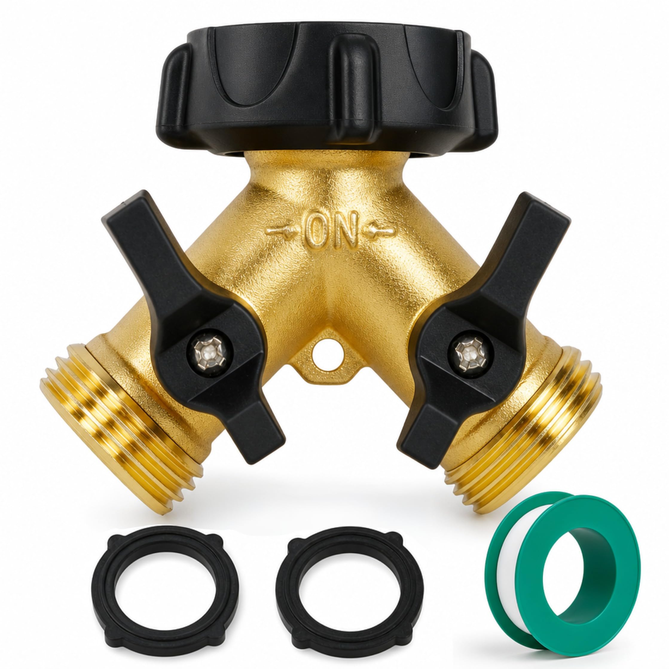 Garden tap splitter
